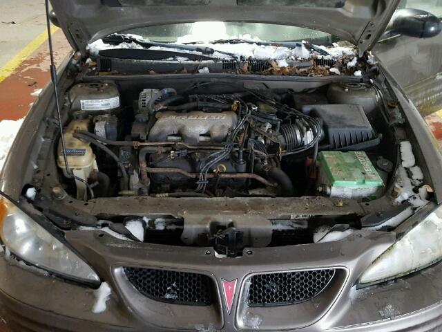 1G2NF52E52M687454 - 2002 PONTIAC GRAND AM S TAN photo 7