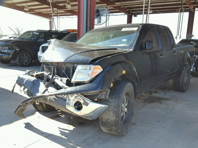 1N6AD09U77C459238 - 2007 NISSAN FRONTIER C BLACK photo 2