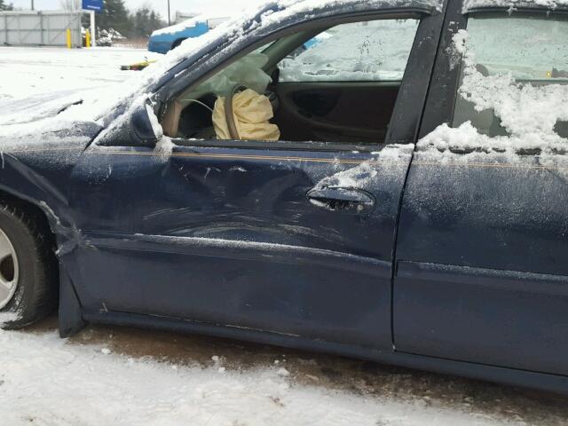 1G1NE52J516248892 - 2001 CHEVROLET MALIBU LS 蓝色 照片 10