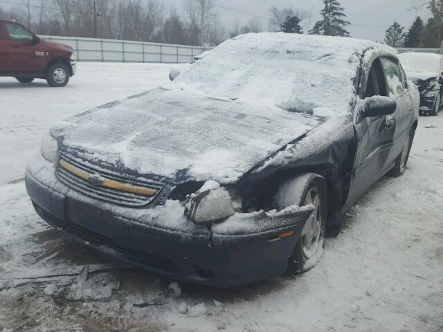 1G1NE52J516248892 - 2001 CHEVROLET MALIBU LS 蓝色 照片 2