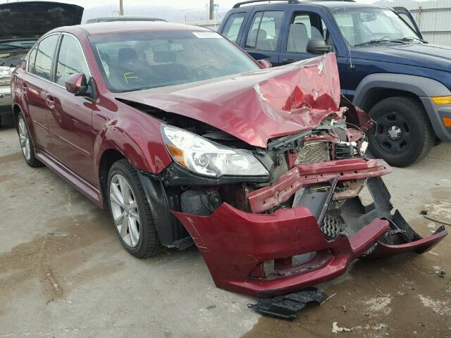 4S3BMCC68D3043780 - 2013 SUBARU LEGACY 2.5 RED photo 1