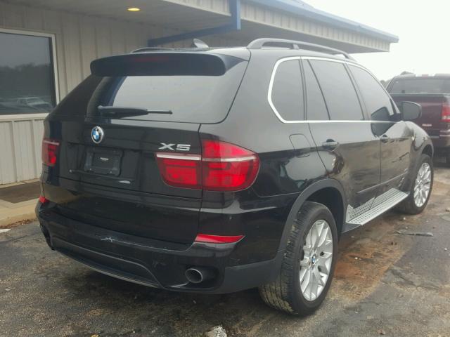 5UXZV4C5XD0B21424 - 2013 BMW X5 XDRIVE3 أسود صورة 4