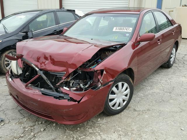 4T1BE32K86U110673 - 2006 TOYOTA CAMRY LE MAROON photo 2