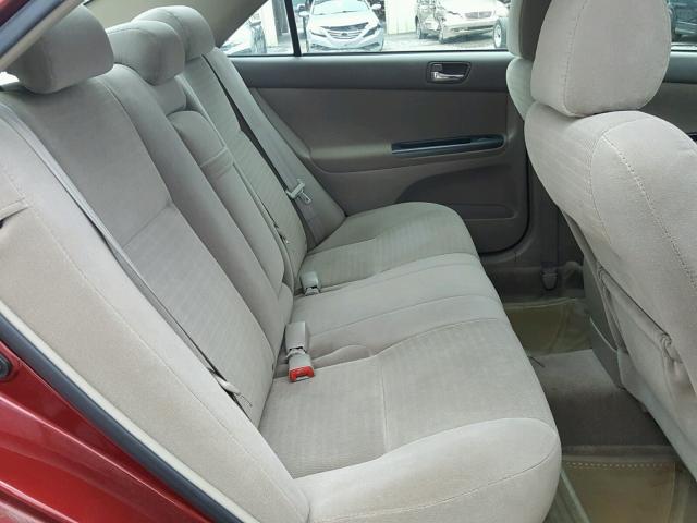 4T1BE32K86U110673 - 2006 TOYOTA CAMRY LE მუქწითელი ფოტო 6