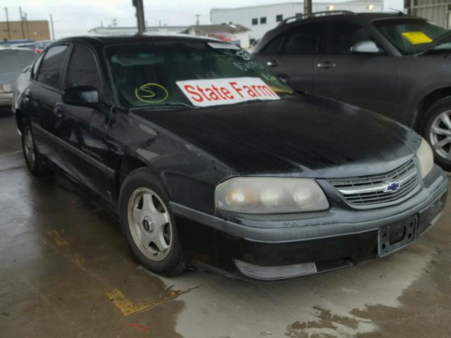 2G1WH55K0Y9321654 - 2000 CHEVROLET IMPALA LS BLACK photo 1