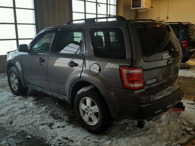 1FMCU9DG6AKB31822 - 2010 FORD ESCAPE XLT 灰色 照片 3