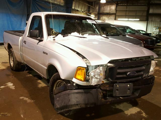 1FTYR10D14PB06715 - 2004 FORD RANGER SILVER photo 1