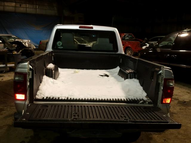 1FTYR10D14PB06715 - 2004 FORD RANGER SILVER photo 6