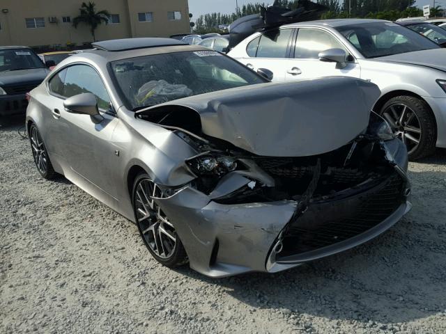 JTHHE5BC6F5002466 - 2015 LEXUS RC 350 SILVER photo 1