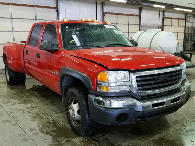 1GTJK33295F859637 - 2005 GMC NEW SIERRA RED photo 1