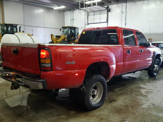 1GTJK33295F859637 - 2005 GMC NEW SIERRA RED photo 4