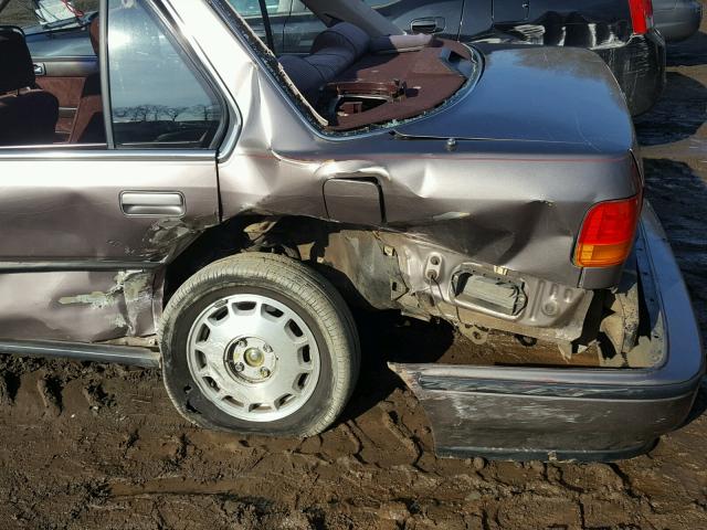 1HGCB7674PA018172 - 1993 HONDA ACCORD EX BROWN photo 10