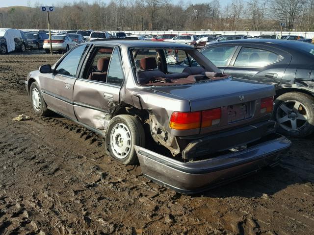 1HGCB7674PA018172 - 1993 HONDA ACCORD EX BROWN photo 3