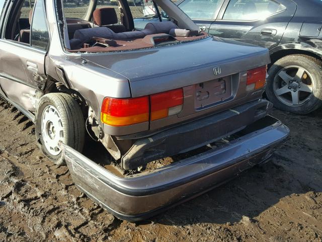 1HGCB7674PA018172 - 1993 HONDA ACCORD EX BROWN photo 9