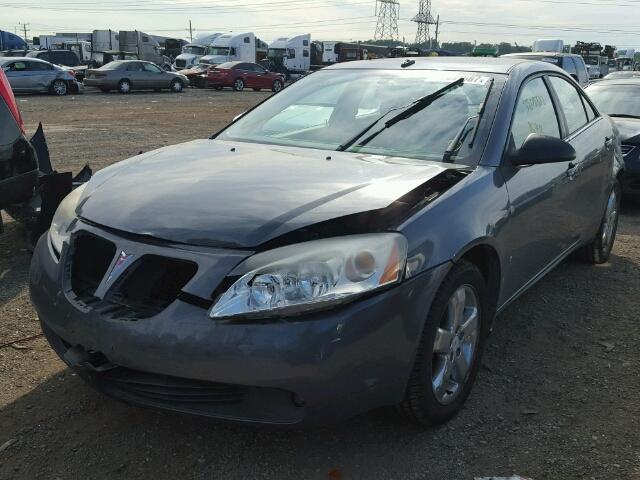 1G2ZH57N584216255 - 2008 PONTIAC G6 GT BLUE photo 2