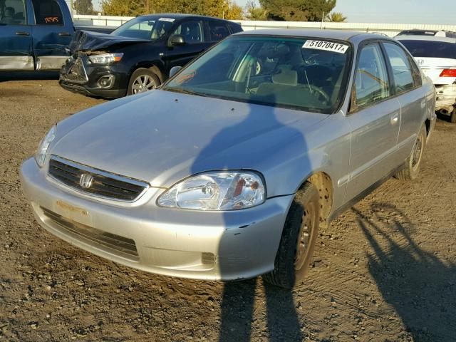 2HGEJ6615YH513758 - 2000 HONDA CIVIC BASE Gümüş foto 2