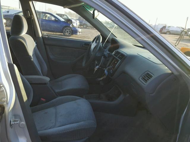 2HGEJ6615YH513758 - 2000 HONDA CIVIC BASE Gümüş foto 5