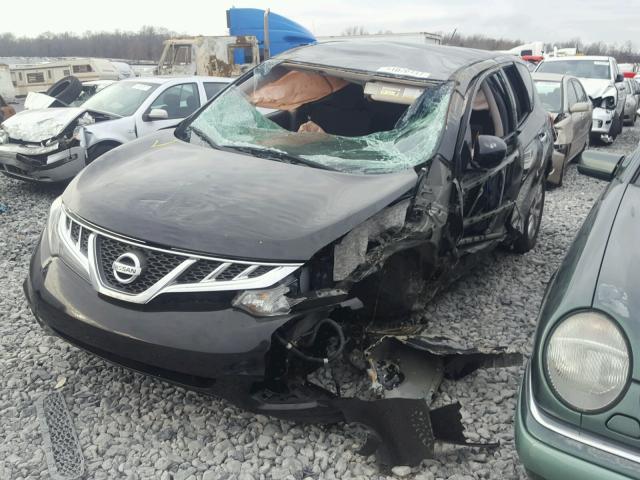 JN8AZ1MW6DW310157 - 2013 NISSAN MURANO S BLACK photo 9