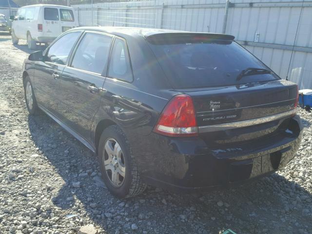 1G1ZU648X5F145994 - 2005 CHEVROLET MALIBU MAX 黑色 照片 3
