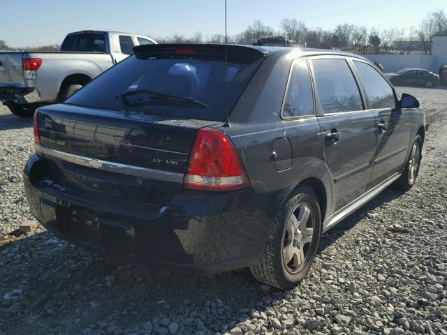 1G1ZU648X5F145994 - 2005 CHEVROLET MALIBU MAX 黑色 照片 4