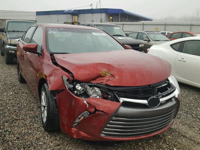 4T1BF1FK8GU613231 - 2016 TOYOTA CAMRY LE MAROON photo 1