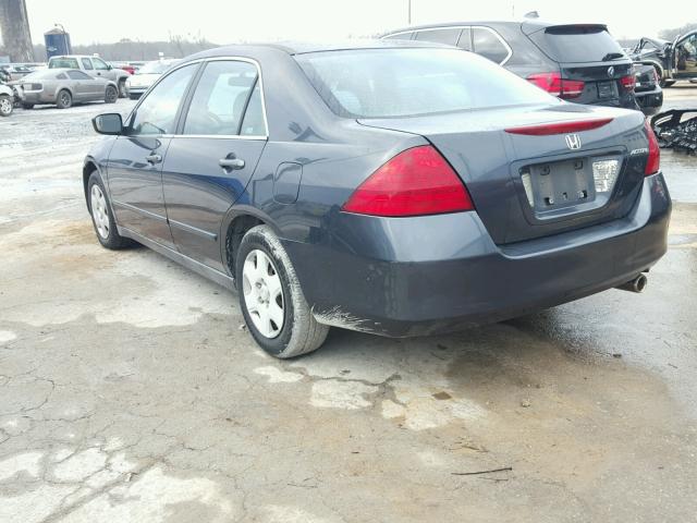 3HGCM56446G709187 - 2006 HONDA ACCORD LX GRAY photo 3