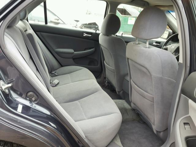 3HGCM56446G709187 - 2006 HONDA ACCORD LX GRAY photo 6