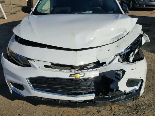 1G1ZB5ST5HF193642 - 2017 CHEVROLET MALIBU LS WHITE photo 7