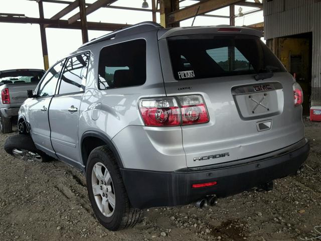 1GKER13708J210411 - 2008 GMC ACADIA SLE SILVER photo 3