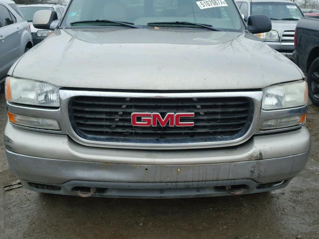 3GKFK16TX1G118232 - 2001 GMC YUKON XL K SILVER photo 9