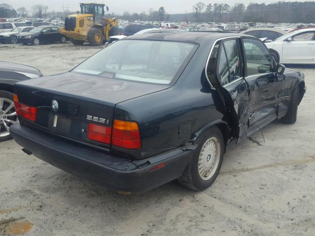 WBAHD6328RGK43824 - 1994 BMW 525 I AUTO GREEN photo 4