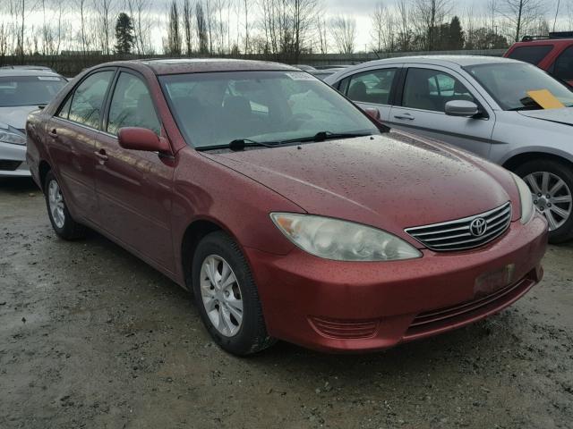 4T1BF30K95U101589 - 2005 TOYOTA CAMRY LE წითელი ფოტო 1