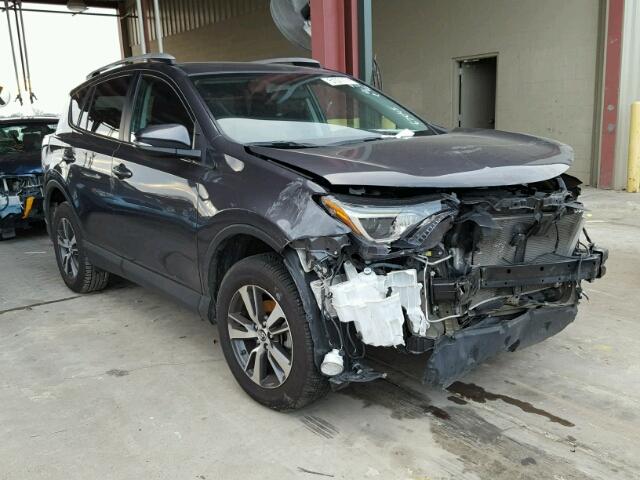 2T3WFREV7GW267045 - 2016 TOYOTA RAV4 XLE GRAY photo 1