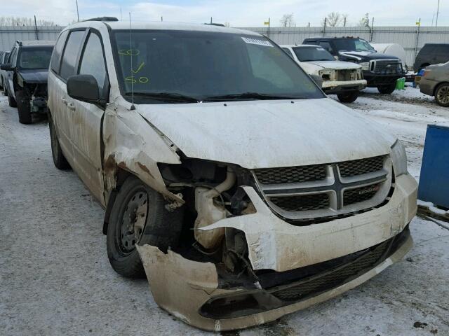 2C4RDGBG5HR625946 - 2017 DODGE GRAND CARA WHITE photo 1