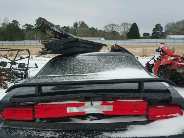 2B3CJ4DG6BH525539 - 2011 DODGE CHALLENGER BLACK photo 9