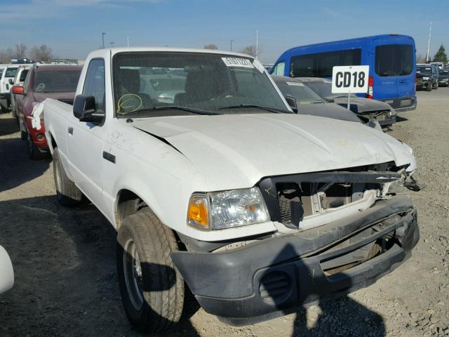 1FTKR1AD0BPA72333 - 2011 FORD RANGER WHITE photo 1