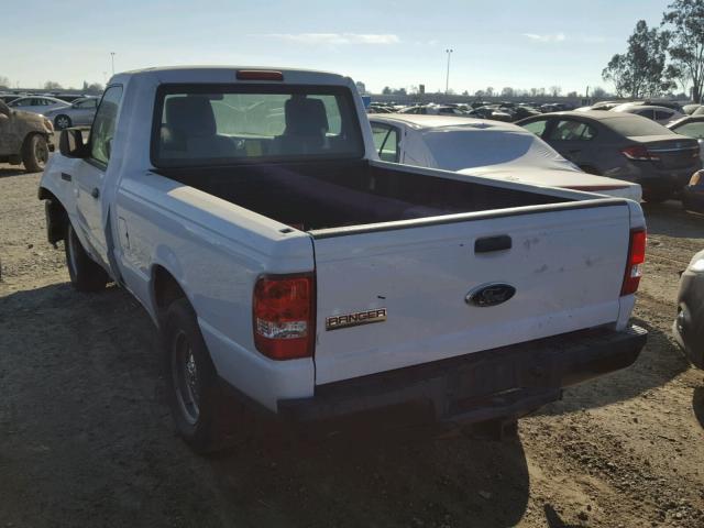 1FTKR1AD0BPA72333 - 2011 FORD RANGER WHITE photo 3