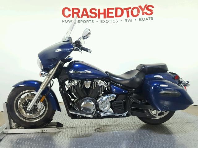 JYAVP32E1DA002993 - 2013 YAMAHA XVS1300 CT BLUE photo 5