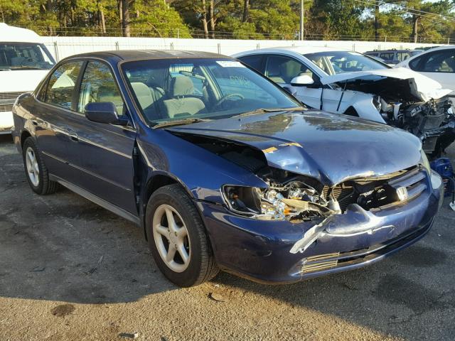 1HGCG56461A058501 - 2001 HONDA ACCORD LX BLUE photo 1