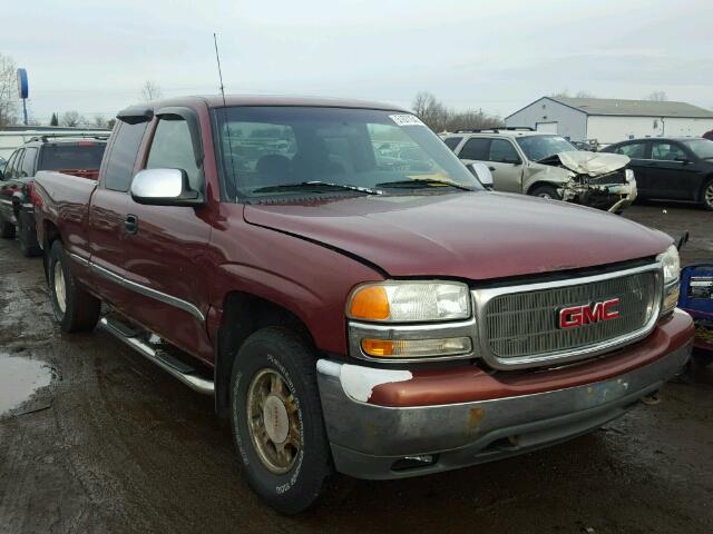 2GTEK19T9X1545969 - 1999 GMC NEW SIERRA MAROON photo 1