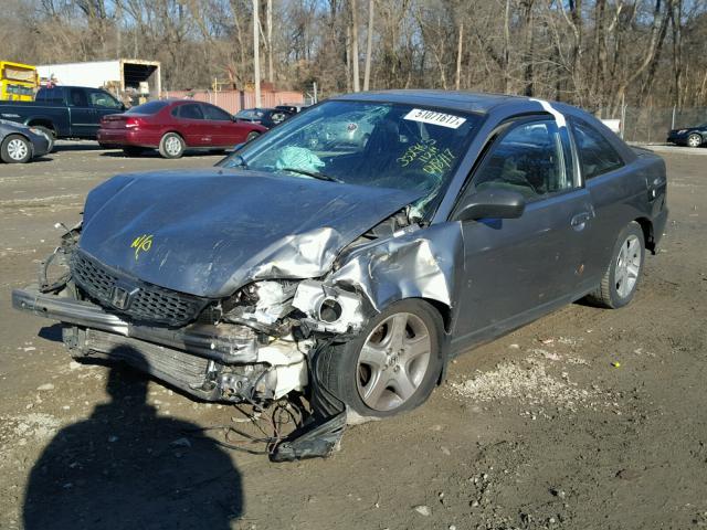 1HGEM22944L082578 - 2004 HONDA CIVIC EX Boz foto 2