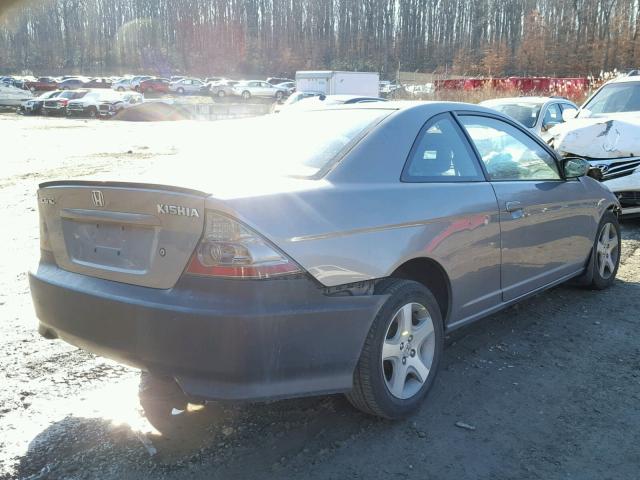 1HGEM22944L082578 - 2004 HONDA CIVIC EX GRAY photo 4