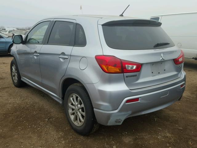 JA4AP3AU0BZ003685 - 2011 MITSUBISHI OUTLANDER SILVER photo 3