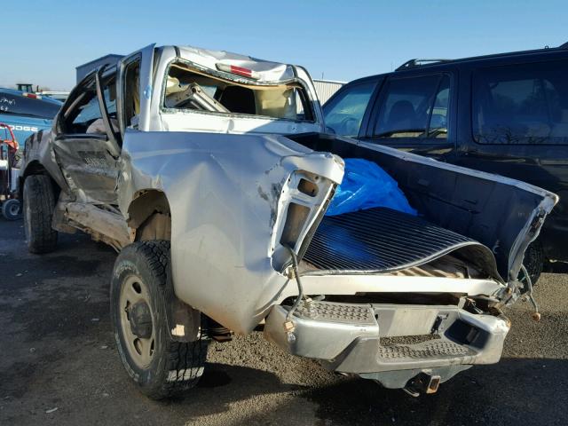 1GCJTBFE3C8116423 - 2012 CHEVROLET COLORADO SILVER photo 3