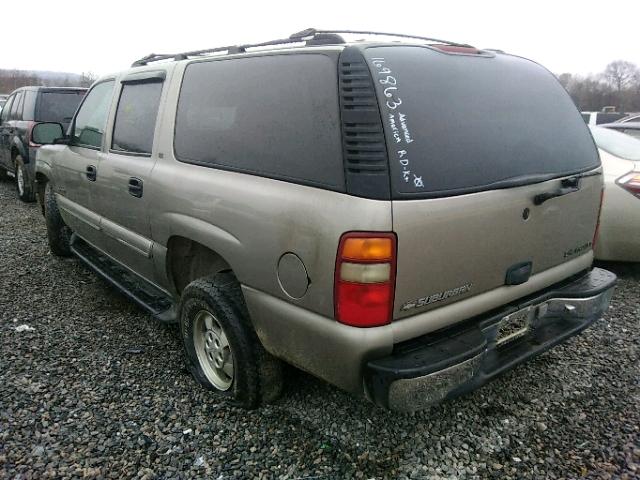 3GNEC16T6YG169863 - 2000 CHEVROLET SUBURBAN C BEIGE photo 3