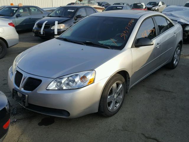 1G2ZH58NX74230388 - 2007 PONTIAC G6 GT SILVER photo 2