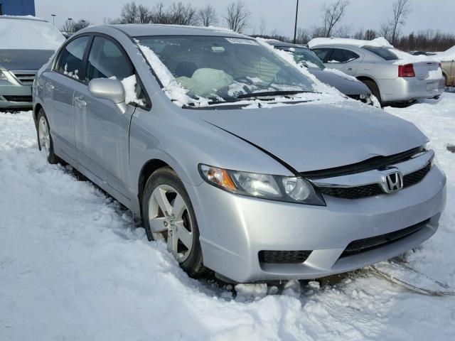 19XFA16689E009901 - 2009 HONDA CIVIC SILVER photo 1