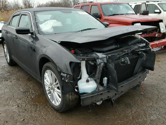 2C3CCARG8EH356147 - 2014 CHRYSLER 300 BLACK photo 1