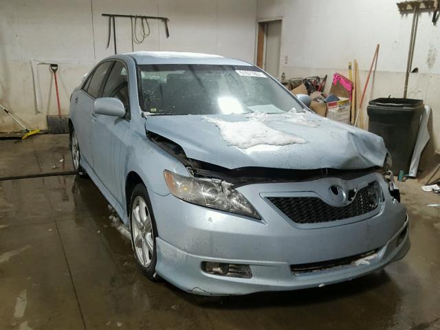 4T1BK46K97U535880 - 2007 TOYOTA CAMRY NEW BLUE photo 1