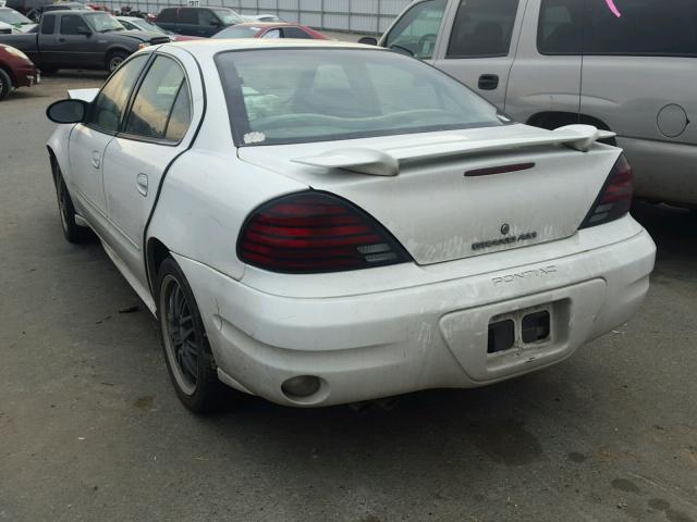 1G2NE52E75M149801 - 2005 PONTIAC GRAND AM S WHITE photo 3